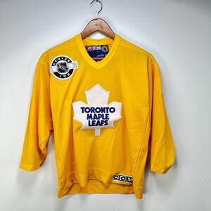 Vintage CCM Toronto Maple Leafs Hockey Jersey Youth Large XL